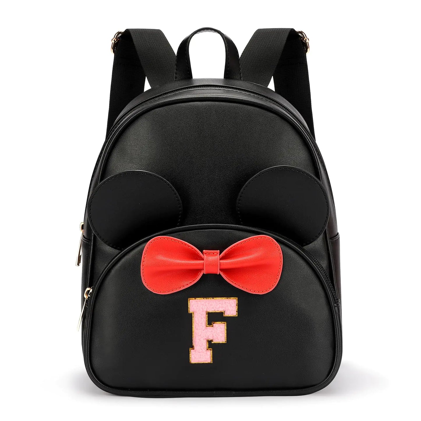 Mini Mouse Letter Patch Backpack