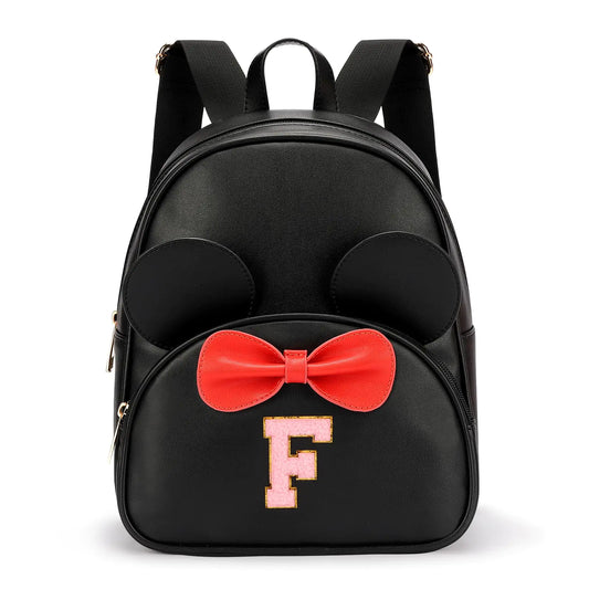 Mini Mouse Letter Patch Backpack